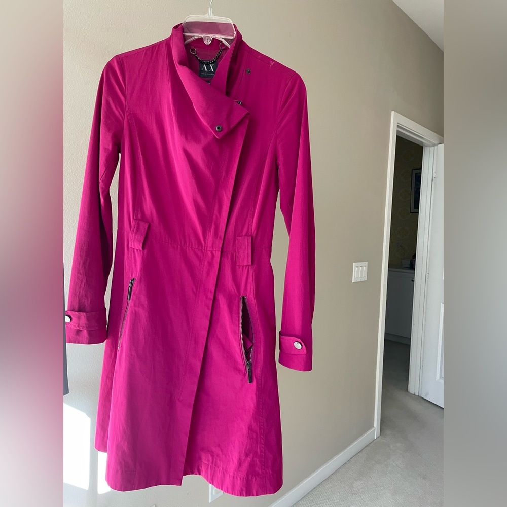 Armani Exchange Flared Trench XS - Picture 2 of 7